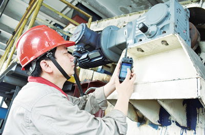 臨渙選煤廠 檢測(cè)設(shè)備有了 聽診器 圖片新聞